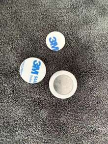 5pcs Magnetic Remote Control And WiFi Panel Holder, Self-Adhesive Magnetic Wall Mount Bracket, Suitable For Home Controllers And Smart Panels - White - View 12