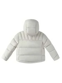 Annil [Extremely Cold Down Jacket]Children's Girls' Short Sleeve Down Coat Winter 85 Duck Down Thick Style Warm Clothing - Pine Ash - View 2