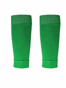 1 đôi ống tay thể thao trẻ em, bảo vệ ống chân khi chơi bóng đá, làm từ vải dệt kim polyester, thích hợp cho các hoạt động thể thao ngoài trời dành cho trẻ em từ 8-16 tuổi. - Nhiều màu - Xem 19