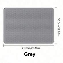 1pc 28"X20" Silicone Stove Top Cover Mat - Heat Resistant Glass Stovetop Burner Cover, Flat RV Cooktop Protector Pad, Extra Large Silicone Dish Drying Mat - Solid Color - View 10