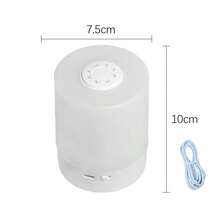 1个LED室内照明夜灯迷你白色简约床头灯卧室照明桌面展示灯USB充电阅读学习灯适用于宿舍客厅卧室图书馆书房日常礼品使用 - 觸控檯燈 - 查看 7