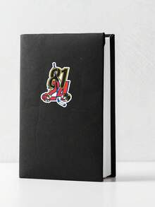 Nhãn dán khúc côn cầu HOLLANOV EST. 24.81", hình dán thể thao thẩm mỹ, hình mũ bảo hiểm và gậy khúc côn cầu, thích hợp cho máy tính xách tay và bình nước. - Nhiều màu - Xem 4