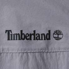 Timberland 男士防风防紫外线DWR防水夹克，梭织连帽夹克 - 灰色 - 查看 4
