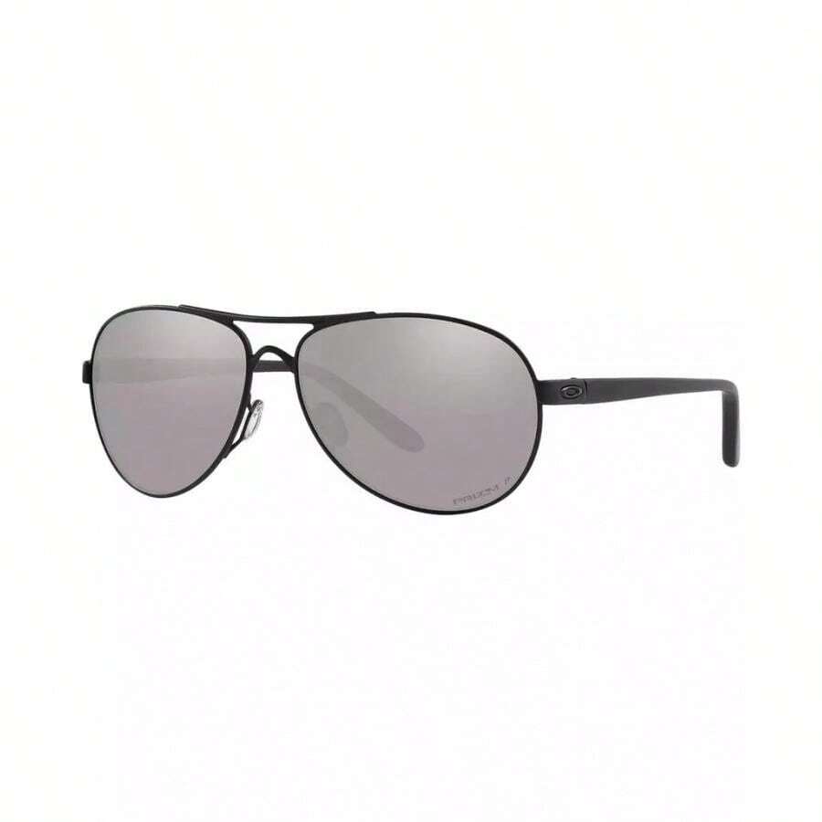 Oakley Feedback Polarized Sunglasses, OO4079 59 |  | Women Sunglasses - MATTE BLACK - View 1