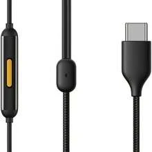 Realme Type-C Buds 3 有线入耳式耳机，兼容 Realme、 Edge 50 Fusion、Vivo V30e、 CE Nord 4、iQOO Neo 7、 等手机（黑色） - 黑色 - 查看 6