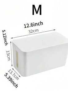 Large Cable Management Box, Hides Power Sockets And Desk Cables - TV/Phone/Computer Cable Organizer Box, Suitable For Home/Office - Multicolor - View 13