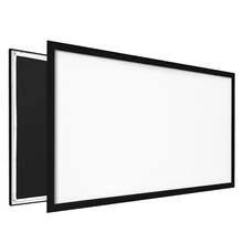110Inch Diagonal Projector Screen 16:9 4K HD Projector Screen Movie Screen Fixed Frame 3D Projector Screen For Home Threater Outdoor Use(110inch) - 110 Inches (16:9) - View 8