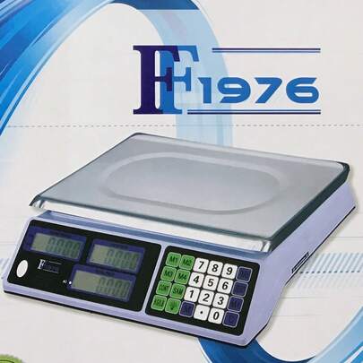 OISE ART STORE Bilancia Elettronica Digitale Professionale In Acciaio Inox Da 5 Gr. A Max 40 Kg -