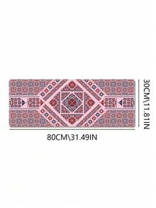 图案桌垫，适用于家庭和办公室的加长型大型鼠标垫、大型游戏鼠标垫、笔记本电脑键盘垫，底部采用防滑橡胶材质，边缘缝合加固。 - 彩色 - 查看 15