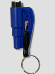 2-In-1 Mini Car Safety Hammer Keychain, Portable Emergency Window Breaker, Vehicle Escape Tool - Window Breaker - View 7