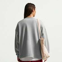 Nike Men's AS M NK CLUB FT OS CREW Knit Crewneck Sweatshirt IF0748-063 - Grey - View 2