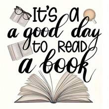 1pc/2pcs/3pcs Long-Lasting Heat Transfer Stickers, Book Reading Day Patch, For DIY T-Shirt, Sweatshirt, Jeans, Hoodie, Backpack, Jacket, Handbag, Pillow - L+S - View 3