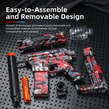 unilabo Juego de pistola de juguete eléctrica M4A1, de alta precisión, recargable y reutilizable, perfecto para juegos al aire libre, regalo ideal de juguete para exteriores para cumpleaños, fiestas, Pascua, gran regalo para niños (balas no incluidas) - Multicolor - Ver 11