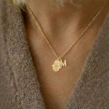 Gold Micro-appliqué Letters