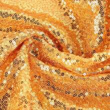 1 pieza de tela brillante con lentejuelas de 3mm de colores, adecuada para decoración de fondo de boda, alfombra, confección de vestidos DIY, material brillante - A - Ver 41