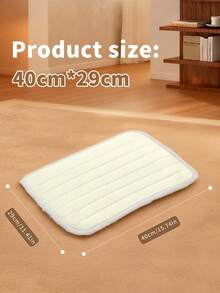 双面毛绒宠物垫，柔软垫子，适用于狗床、猫床，也适合猫和小型犬 - 彩色 - 查看 5