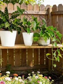 植物攀爬架，户外盆栽植物攀爬支撑架，多层花卉植物支架，适用于攀援藤蔓、爪兰、虎皮百合等室内/室外植物，创意固定杆植物支架，家居装饰，园艺用品 - A - 查看 6