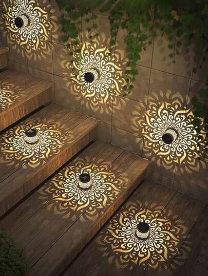 1pc New Solar Path Light For Outdoor Garden, Solar Powered Pathway Light With Motion Sensor, Suitable For Garden, Patio, Lawn, Path, Walkway Decoration, Great Gift For Christmas, Halloween, New Year