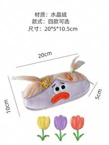 1pc Cute Cartoon Large Capacity Pencil Case, Japanese/Korean Style Student Pencil Bag, Unisex Pencil Pouch, Multi-Functional Pen Bag, Minimalist Pencil Box, Cosmetic Bag, Toiletry Bag, School Supply Bag, Stationery Bag, Pen Case, Backpack - 1 - View 2