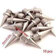 100/50pcs Stainless Steel Track And Cross Country Spikes, Replacement Spikes With Wrench Suitable For Sprint Running Shoes - Multicolor - View 16