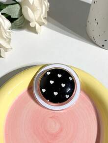 1pc Crystal Ball Glass Magnetic Detachable Phone Stand Holder With Heart Flower Design For Watching Videos - Multicolor - View 8