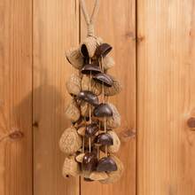 Handcrafted Seed Shaker Bell, 70-Seed Natural Seed Shell Muyu, Mokugyo, Sound Healing Instrument For Meditation, Yoga, Stress Relief - 1PC - View 4