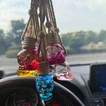 Little Kaizi *Skull Shape *Scented Car Air Freshener - Long-Lasting Car Diffuser - Lasts 60+ Days-A Scent That Men And Tough Guy-30% Fragrance Concentration - BK23 - View 3