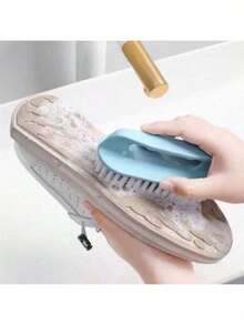 Housework Kitchen Cleaning Brush, Soft Bristles, Shoe Brush, Bathroom - Aleatorio 2pc - Xem 3
