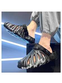 Men Clogs - Black - View 4