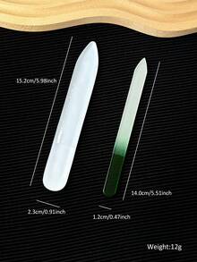 Glass Nail File Sticks, Nail Polishing Sticks, Nail Grinding Sticks, Glass Nail File Tools, Easy To Clean And Reusable For Manicure And Pedicure - Multicolor - View 6
