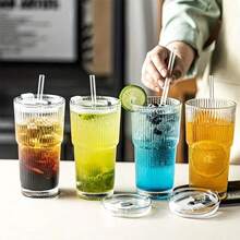 Trinkgläser - 4 Tassen + 4 Deckel + 4 Strohhalme - Übersicht 4