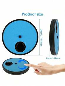 二合一宠物磨甲器兼喂食器，便携式旋转砂纸抓板，通用猫狗指甲护理玩具，可放置零食的抓板 - 100ml - 查看 3