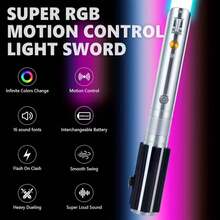 New Upgrade Lightsabers With Super Cool Red Blades 34 Sounds Effects & 12 Light Modes For Halloween Gifts & Role-Playing Party Games Infinite Colors Change Flash On Clash  # Gadgets # Techgadgets # Coolgadgets # Flashlights # Gadgetlovers # Razorblades # Newgadgets # Lightbulbs # Gaming Gadgets # Funnygadgets - RGB-LK - 查看 4