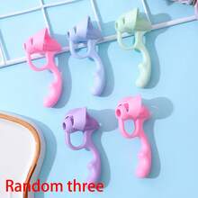 1入隨機顏色筆座矯正器,可矯正學生的書寫姿勢和握筆方式 - 彩色 - 查看 8