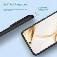 Two Black Matte Material Phone Cases, Suitable For Various Models Of Transsion Phones, Such As Spark Go 2025, Spark 10C, Spark 8C, Camon 20 Pro, Camon 19/ Camon 19 Pro 4G/Camon 19 Pro 5G, Infinix Hot 40i, Infinix Hot 30 Play/NFC Hot 30 Play, Infinix Hot 11, Etc. - Black - View 5