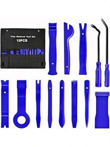 Car Auto Trim Removal Disassembly Dismantling Complete Special Tool Kit Box Set Clip Pliers Fastener Remover Automotive Stereo Removal Hand-Held Disassembly Tools Stuff Accessories Novelties Supplies Essentials - Upgraded - View 7
