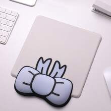 1 Pcs Wrist Support Mouse Pad Keyboard Wrist Rest Cute Cartoon Creative Small Office Wrist Pad For Girls - 蝴蝶結灰藍色手托 - 查看 6