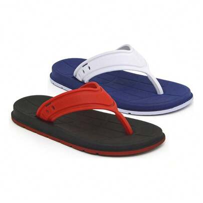 Kit 2 Pares Chinelo Infantil Menino Confortável Promocao