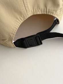 1pc Soft Crown Hip Hop Street Flat Brim Hat, Women's Spring/Summer Small Letter Fashion Versatile 5-Panel Cap, Adjustable Large Head Circumference, Simple Short Brim Hat, Outdoor Skateboard Street Dance Snapback Cap, Skater Hippie Chicks Style - Multicolor - View 9