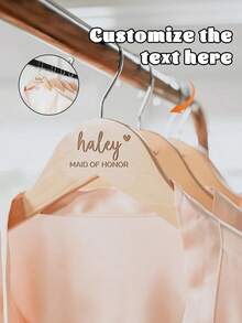 Personalized Bridesmaid Hangers,Wedding Coat Hanger With Personalisation,Bridesmaid Hangers Personalized,Bridesmaid Hangers Wedding Hangers Bride Hanger Personalized Wedding Hanger - B - View 9