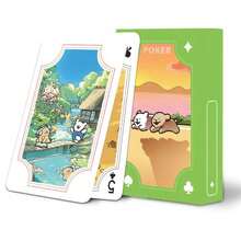 Cute Puppy Cartoon Playing Cards - Adorable Dog Design Playing Cards For Family Game Night, Teenage Games, Cute Puppy Illustration Gift Cards, Interesting Dog Themed Card Deck Suitable For Teens And Families, Random Delivery, For Teenagers And Adults Only - Multicolor - View 5