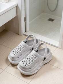 女士透气防滑软底厚底沙滩凉鞋，EVA夏季户外拖鞋，礼品 - 多色 - 查看 8