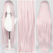 Karida 60cm/24inch Extra Long Straight Synthetic Hair Wig With Bangs, Colorful, Suitable For Daily Use, Cosplay, Halloween, Christmas, St. Patrick's Day And Other Costume Parties - Multicolor - View 126