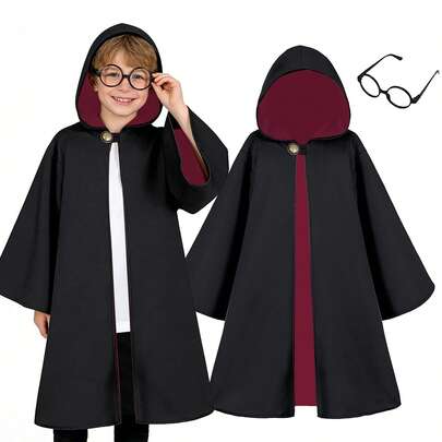Áo choàng ma thuật cho trẻ em (nam và nữ) - Trang phục dự tiệc và lễ hội.