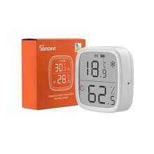 OISE ART STORE Mini Sensore Temperatura Umidità Termometro Igrometro Display Lcd Sonoff Snzb-02d - - Multicolore - Visualizzare 1