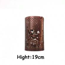 1个户外仙女灯笼LED道路照明锻铁夜灯简约设计花园装饰灯，适用于草坪、道路、街道、游泳池、庭院、阳台、露营、野餐、日常派对、情人节礼物 - 太陽能提燈 - 查看 3