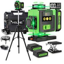 Yofidra 16-Line High-Precision Laser Level With Auto-Leveling, Touch Control, Brightness Adjustment, And Durable Rechargeable Battery - Easy To Use And Ideal For Home Renovation & Construction Projects,Essential Tools For DIY Home And Courtyard Renovation - UK Plug(220-240V) - View 2
