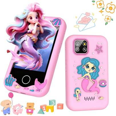 2.8-Inch Touchscreen Dual Camera 8GB Multifunctional Children's Toy Phone, With Music/Audiobooks, Long Battery Life, Best Christmas Gift For 3-12 Year Old Boys And Girls In 2026