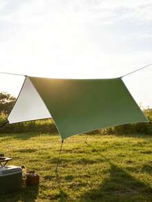 轻便高品质露营吊床雨篷 | 防水徒步背包遮阳篷，户外旅行必备，适用于海滩、花园、野餐、徒步旅行 | 适合家庭度假、春季旅行、音乐节、生存装备、应急避难所、战术装备 | 小巧便携 - 露营爱好者和冒险家的理想礼物 - 彩色 - 查看 6