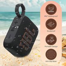 JBL Go 4 Ultra-Portable Bluetooth Speaker With Big Pro Sound And Punchy Bass, PlaytimeBoost, IP67 Waterproof & Dustproof, 7-Hour Playtime, Ideal For Beach, Hiking, And Outdoor Adventures - Red - View 12